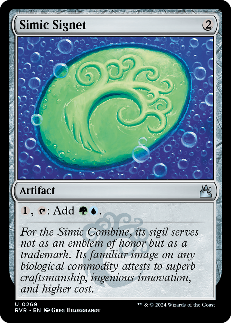 Simic Signet [Ravnica Remastered] | Card Merchant Takapuna