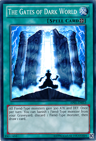 The Gates of Dark World [AP01-EN013] Super Rare | Card Merchant Takapuna