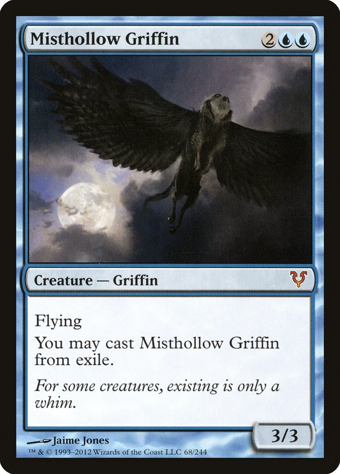 Misthollow Griffin [Avacyn Restored] | Card Merchant Takapuna