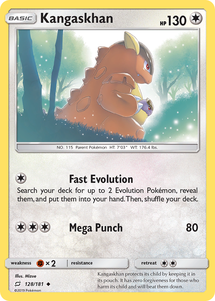 Kangaskhan (128/181) [Sun & Moon: Team Up] | Card Merchant Takapuna