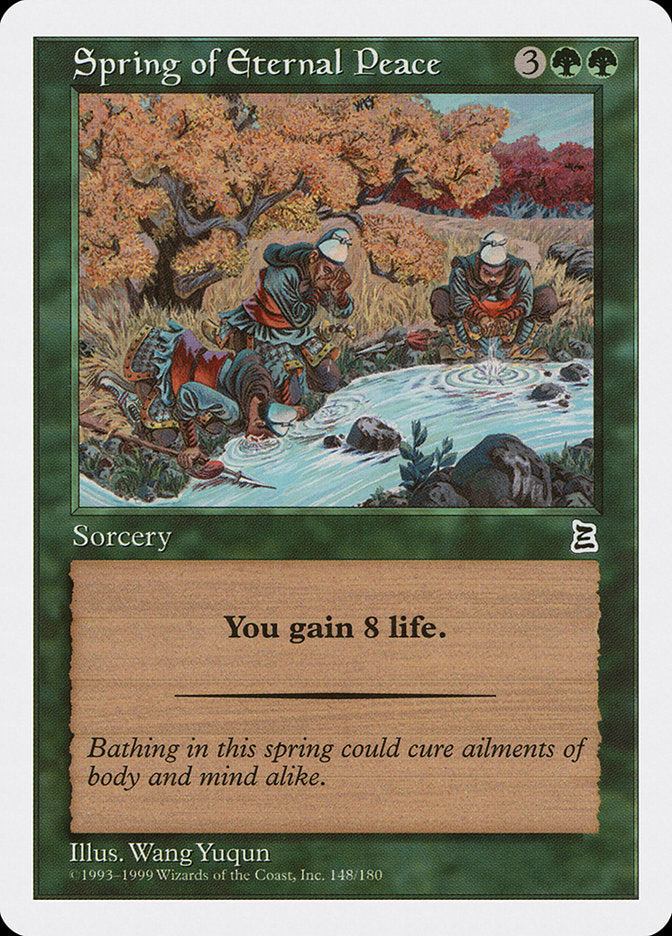 Spring of Eternal Peace [Portal Three Kingdoms] | Card Merchant Takapuna