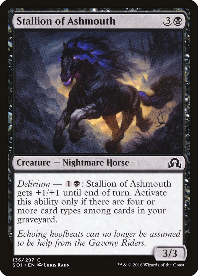 Stallion of Ashmouth [Shadows over Innistrad] | Card Merchant Takapuna