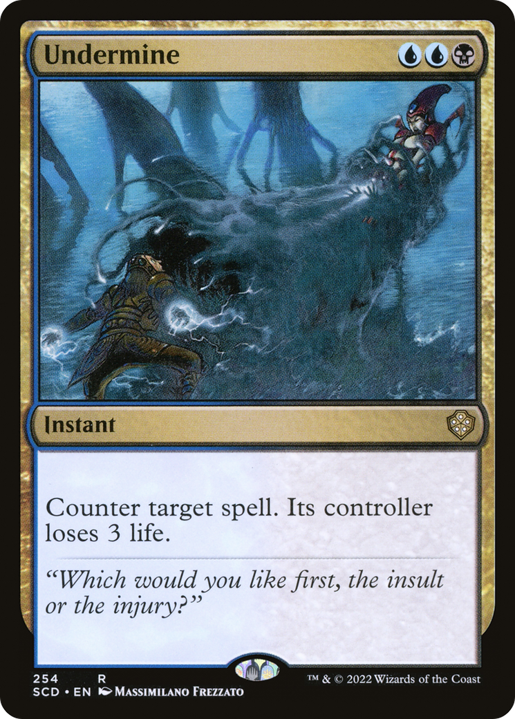 Undermine [Starter Commander Decks] | Card Merchant Takapuna