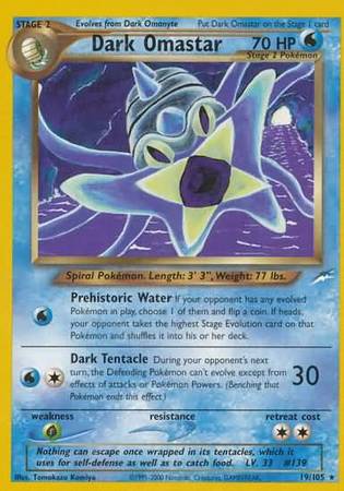 Dark Omastar (19/105) [Neo Destiny Unlimited] | Card Merchant Takapuna