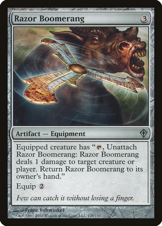 Razor Boomerang [Worldwake] | Card Merchant Takapuna