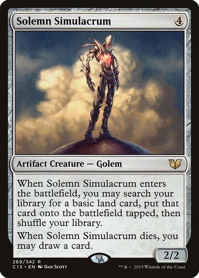 Solemn Simulacrum [Commander 2015] | Card Merchant Takapuna