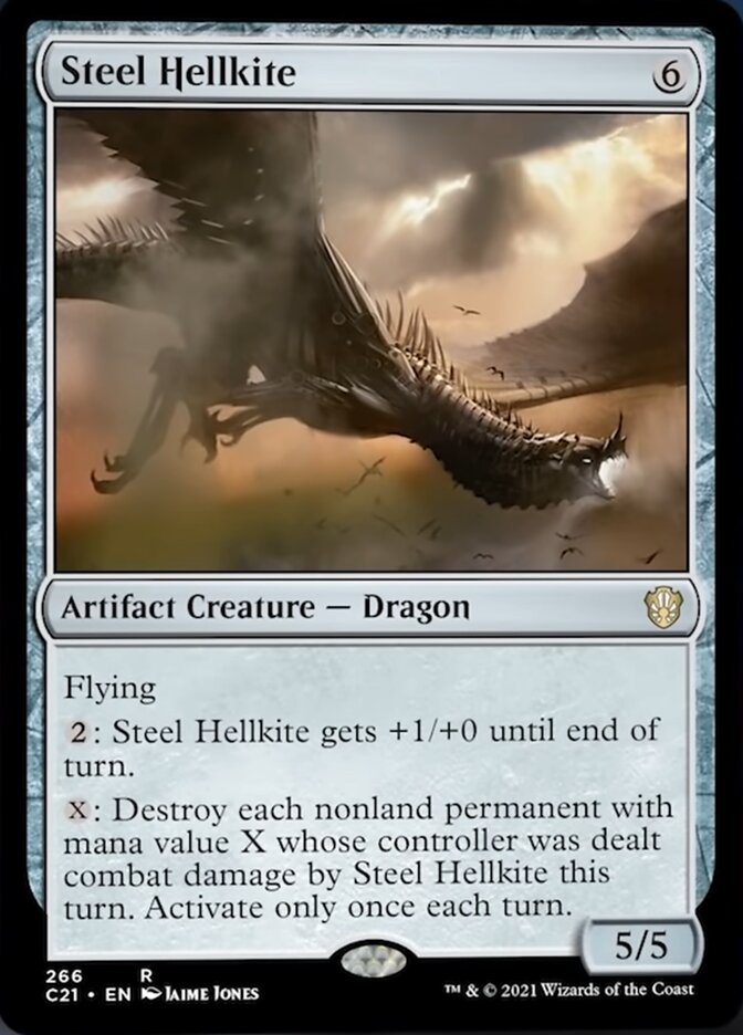 Steel Hellkite [Commander 2021] | Card Merchant Takapuna