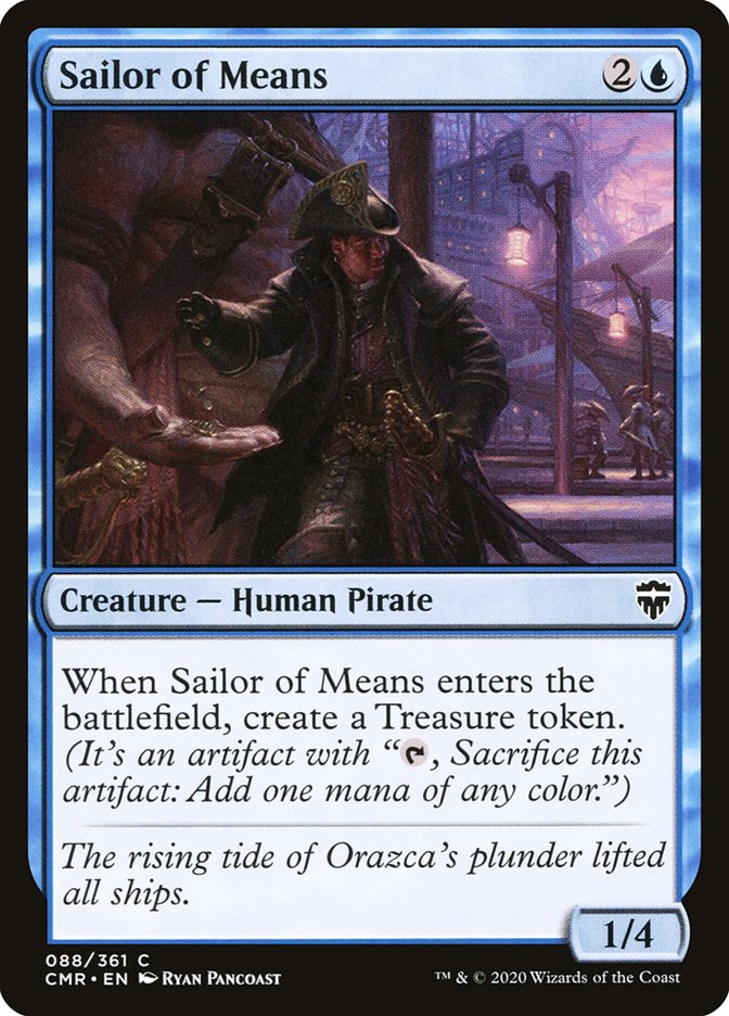 Sailor of Means [Commander Legends] | Card Merchant Takapuna