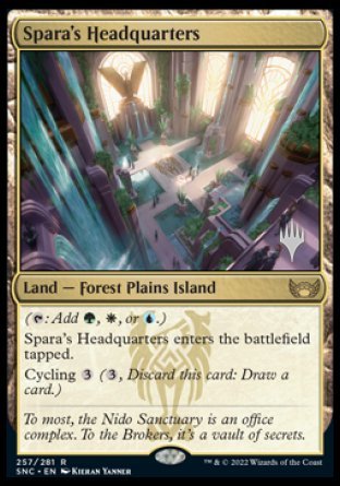 Spara's Headquarters (Promo Pack) [Streets of New Capenna Promos] | Card Merchant Takapuna