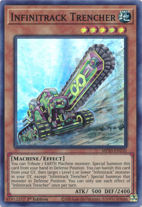 Infinitrack Trencher [MP20-EN210] Super Rare | Card Merchant Takapuna