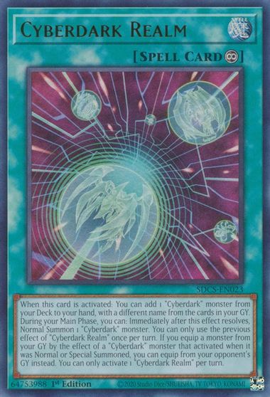 Cyberdark Realm [SDCS-EN023] Ultra Rare | Card Merchant Takapuna