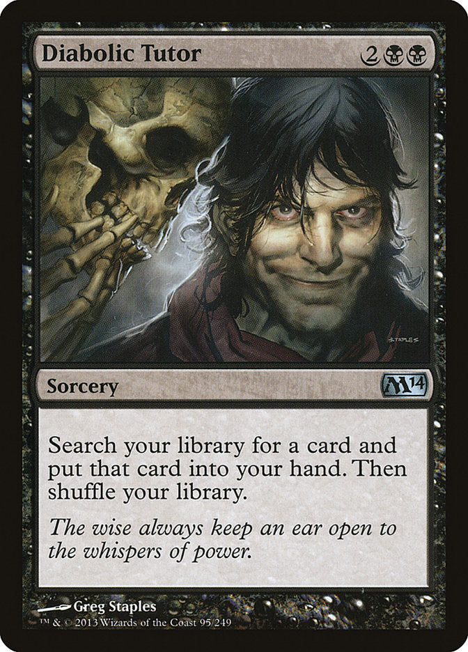 Diabolic Tutor [Magic 2014] | Card Merchant Takapuna