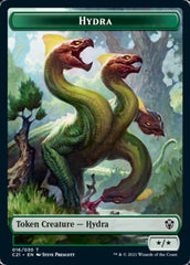 Hydra // Boar Double-Sided Token [Commander 2021 Tokens] | Card Merchant Takapuna