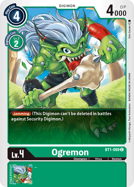 Ogremon [BT1-069] [Release Special Booster Ver.1.0] | Card Merchant Takapuna