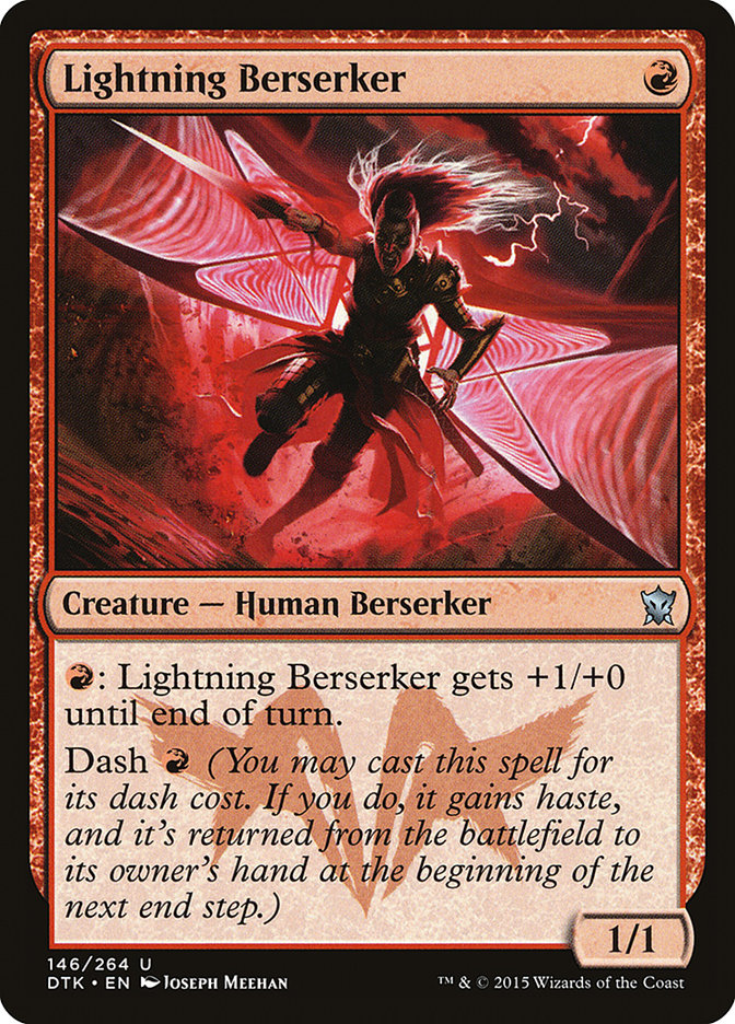 Lightning Berserker [Dragons of Tarkir] | Card Merchant Takapuna