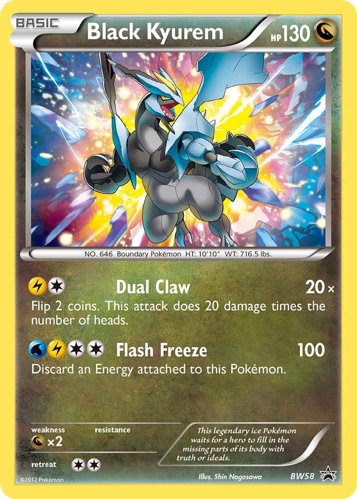 Black Kyurem (BW58) [Black & White: Black Star Promos] | Card Merchant Takapuna