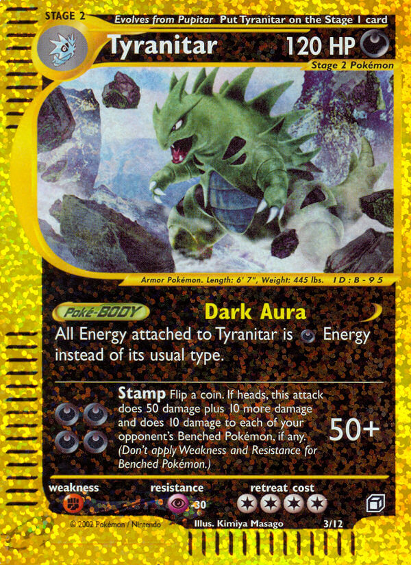 Tyranitar (3/12) [Box Topper] | Card Merchant Takapuna