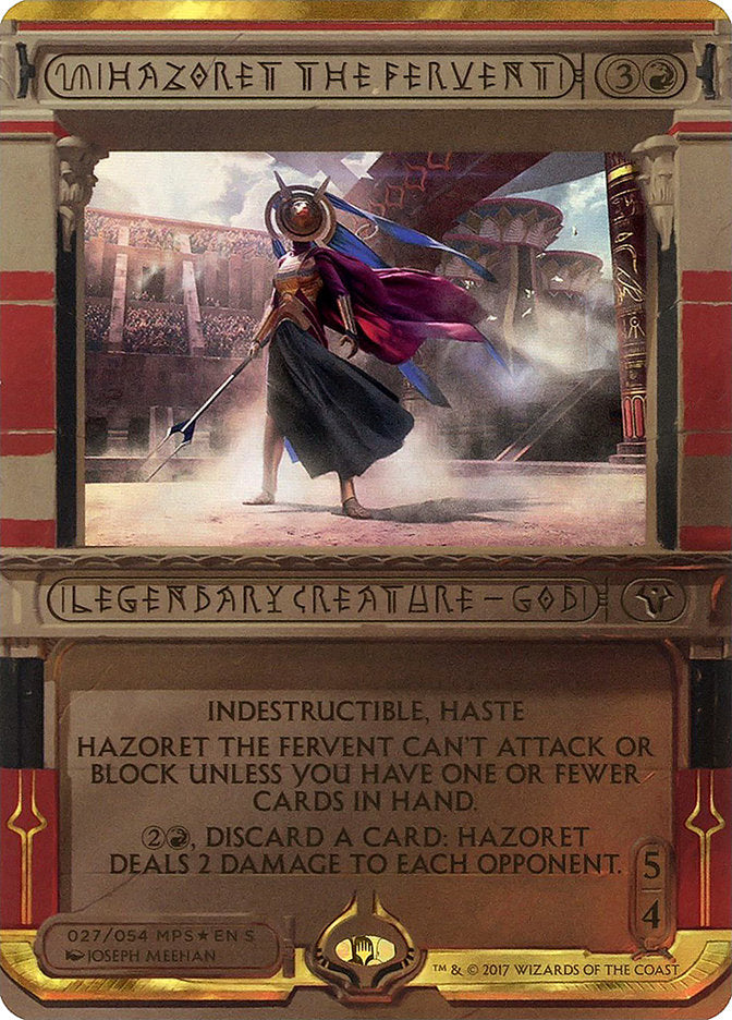 Hazoret the Fervent (Invocation) [Amonkhet Invocations] | Card Merchant Takapuna