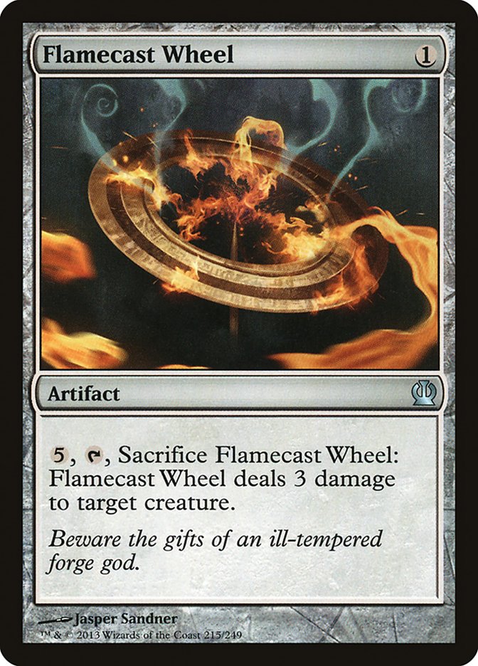 Flamecast Wheel [Theros] | Card Merchant Takapuna