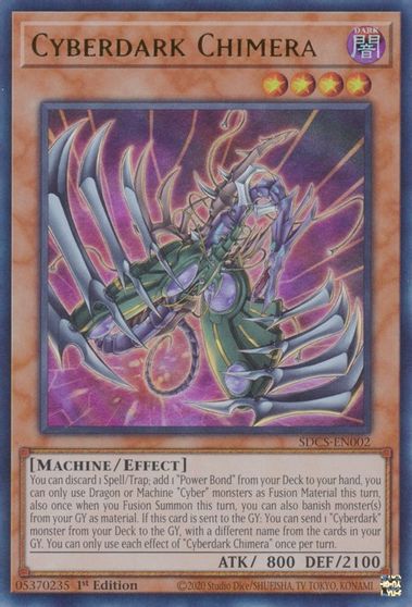 Cyberdark Chimera [SDCS-EN002] Ultra Rare | Card Merchant Takapuna