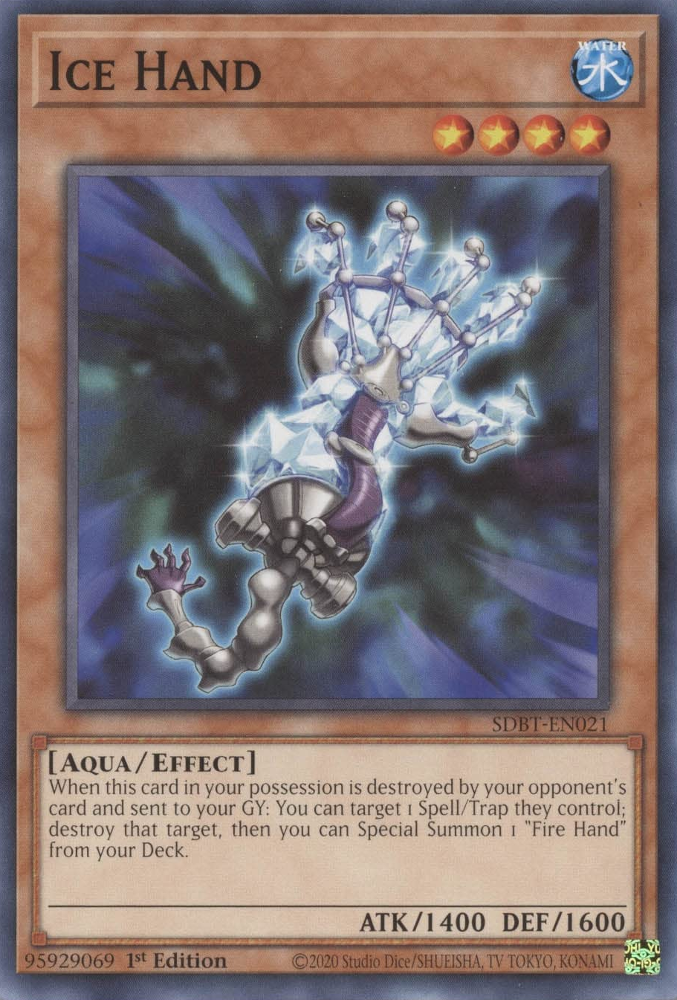 Ice Hand [SDBT-EN021] Common | Card Merchant Takapuna