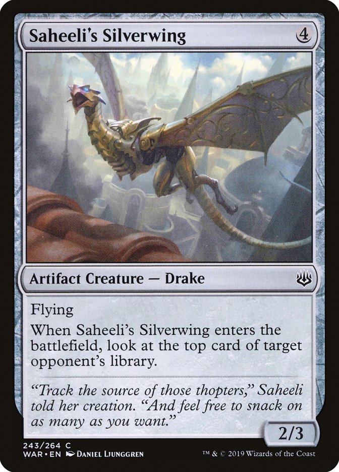 Saheeli's Silverwing [War of the Spark] | Card Merchant Takapuna