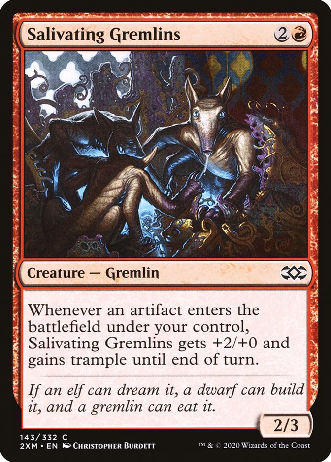 Salivating Gremlins [Double Masters] | Card Merchant Takapuna