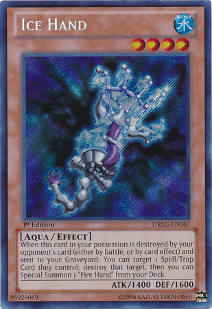 Ice Hand [DRLG-EN047] Secret Rare | Card Merchant Takapuna