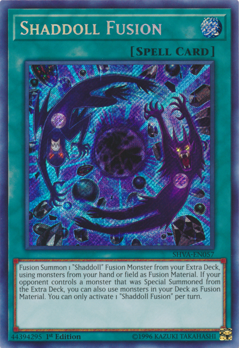 Shaddoll Fusion [SHVA-EN057] Secret Rare | Card Merchant Takapuna