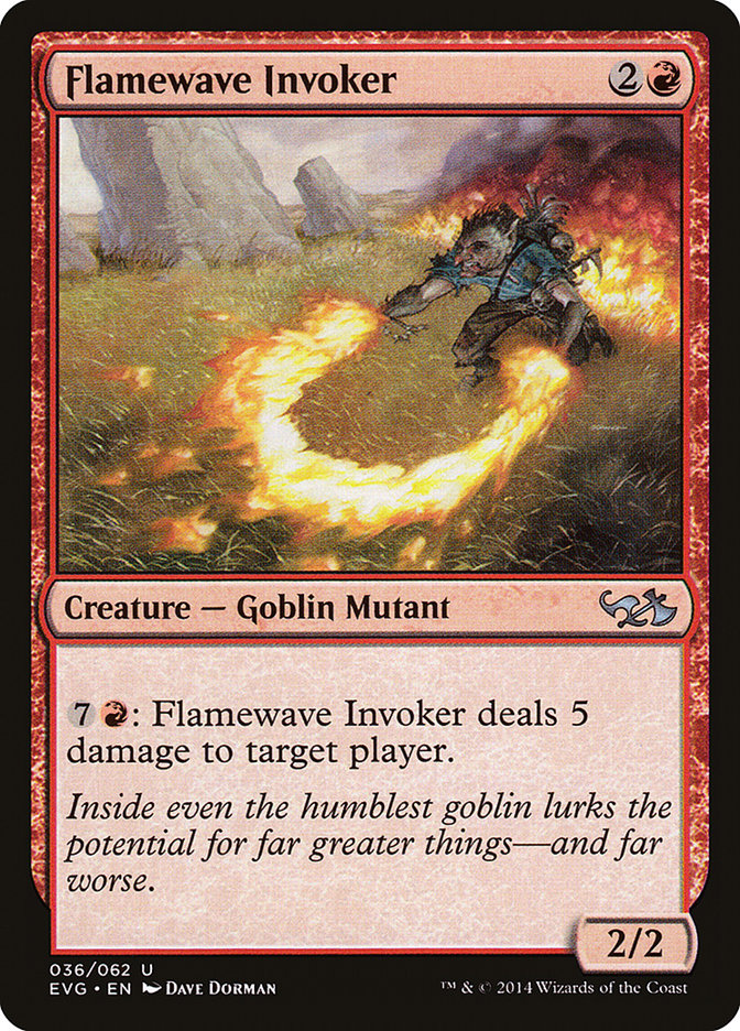 Flamewave Invoker (Elves vs. Goblins) [Duel Decks Anthology] | Card Merchant Takapuna