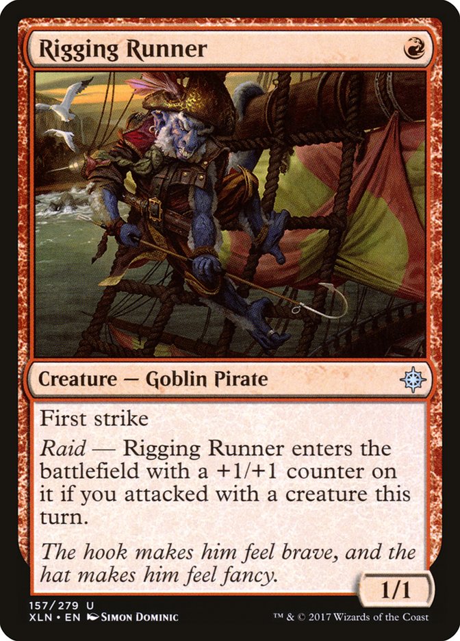 Rigging Runner [Ixalan] | Card Merchant Takapuna