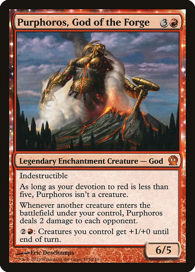 Purphoros, God of the Forge [Theros] | Card Merchant Takapuna