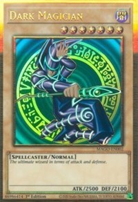 Dark Magician [MAGO-EN002] Gold Rare | Card Merchant Takapuna