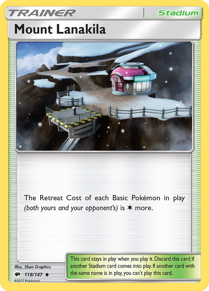 Mount Lanakila (118/147) [Sun & Moon: Burning Shadows] | Card Merchant Takapuna