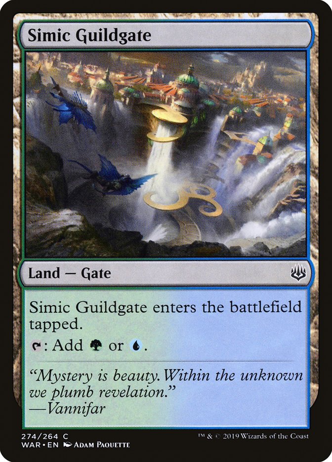 Simic Guildgate [War of the Spark] | Card Merchant Takapuna