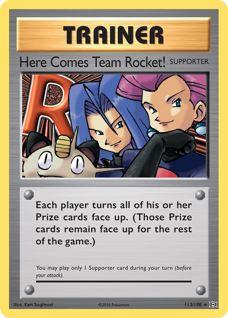 Here Comes Team Rocket! (113/108) [XY: Evolutions] | Card Merchant Takapuna