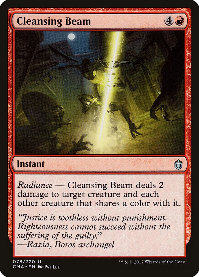 Cleansing Beam [Commander Anthology] | Card Merchant Takapuna