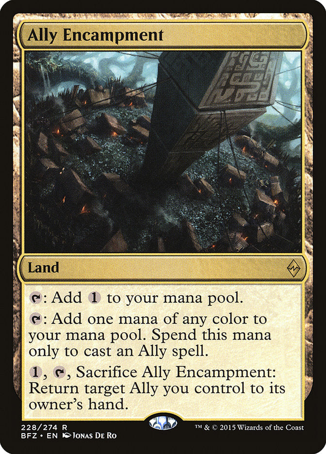 Ally Encampment [Battle for Zendikar] | Card Merchant Takapuna