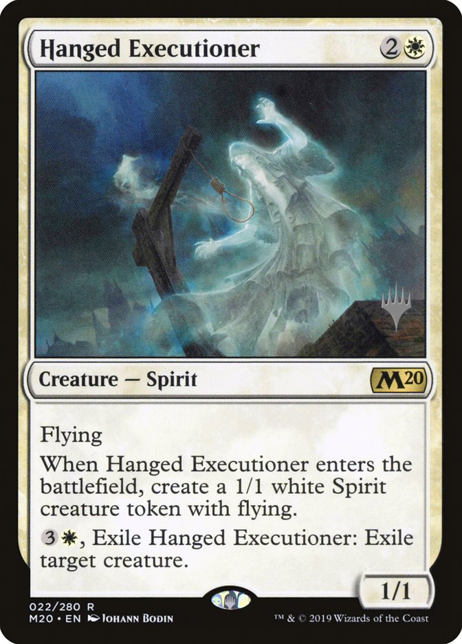 Hanged Executioner (Promo Pack) [Core Set 2020 Promos] | Card Merchant Takapuna