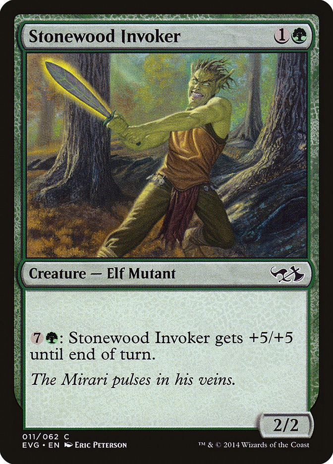 Stonewood Invoker (Elves vs. Goblins) [Duel Decks Anthology] | Card Merchant Takapuna