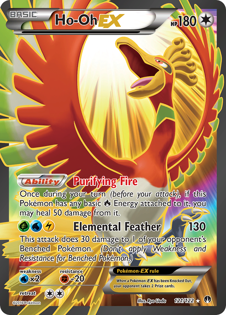 Ho-Oh EX (121/122) [XY: BREAKpoint] | Card Merchant Takapuna