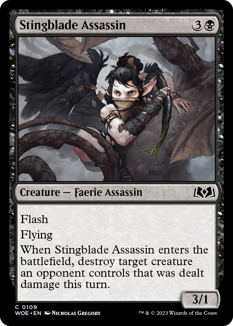 Stingblade Assassin [Wilds of Eldraine] | Card Merchant Takapuna