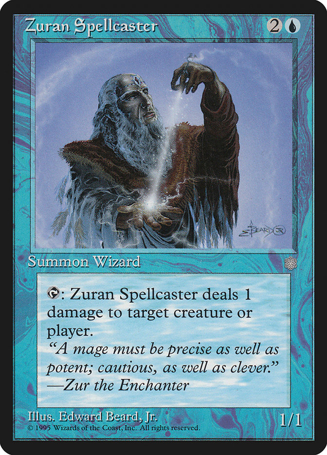 Zuran Spellcaster [Ice Age] | Card Merchant Takapuna