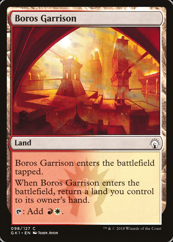 Boros Garrison [Guilds of Ravnica Guild Kit] | Card Merchant Takapuna