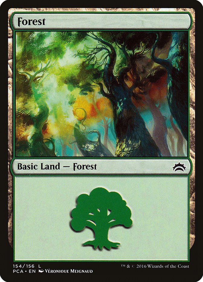 Forest (154) [Planechase Anthology] | Card Merchant Takapuna