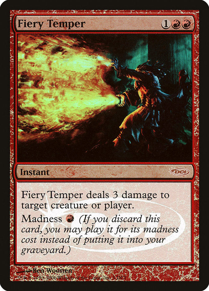 Fiery Temper [Gateway 2006] | Card Merchant Takapuna