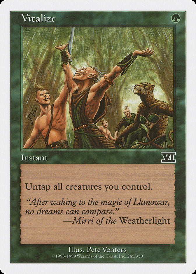 Vitalize [Classic Sixth Edition] | Card Merchant Takapuna