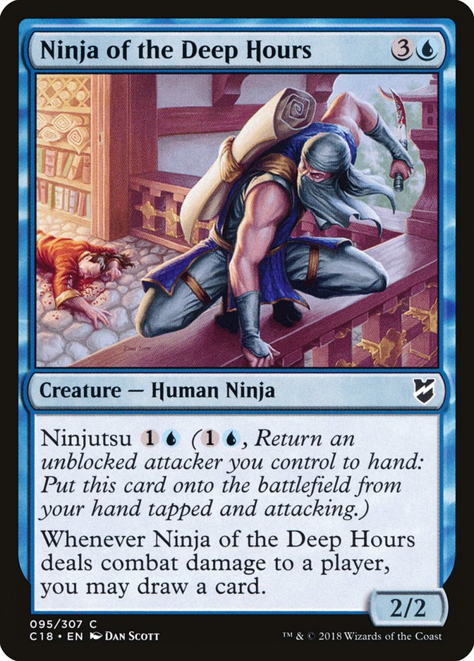 Ninja of the Deep Hours [Commander 2018] | Card Merchant Takapuna