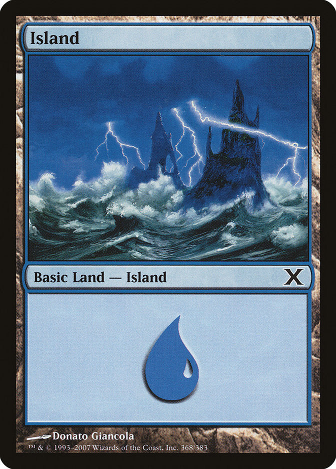 Island (368) [Tenth Edition] | Card Merchant Takapuna