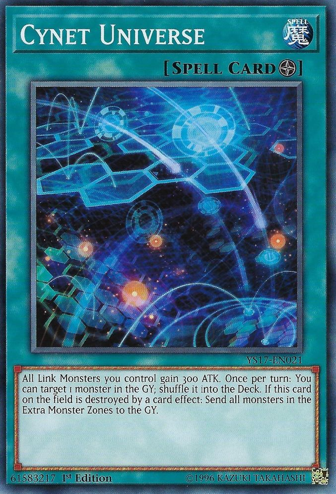 Cynet Universe [YS17-EN021] Common | Card Merchant Takapuna